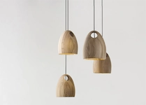 nordic wooden pendant