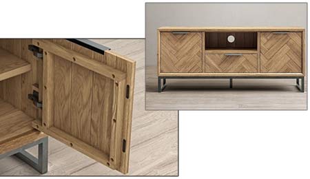   Elegant piece of  Oak TV Cabinet